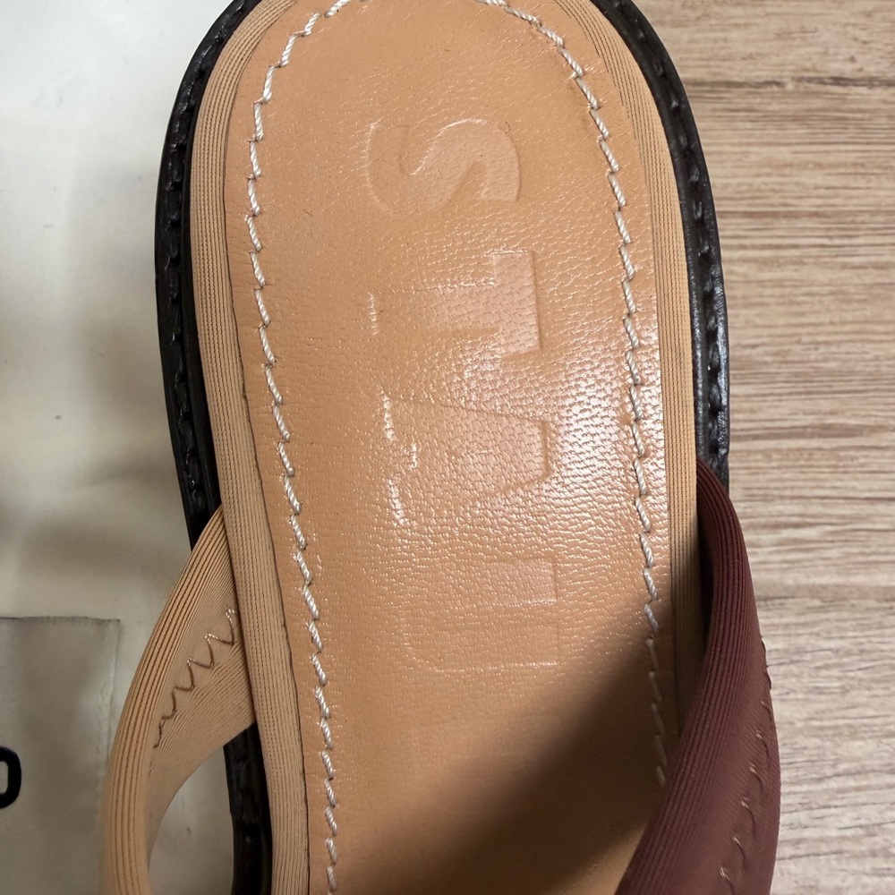 STAUD Brown  Sandals Shoes - Picture 8 of 8
